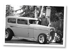 Gary and the Goodguys Logo Hot Rod